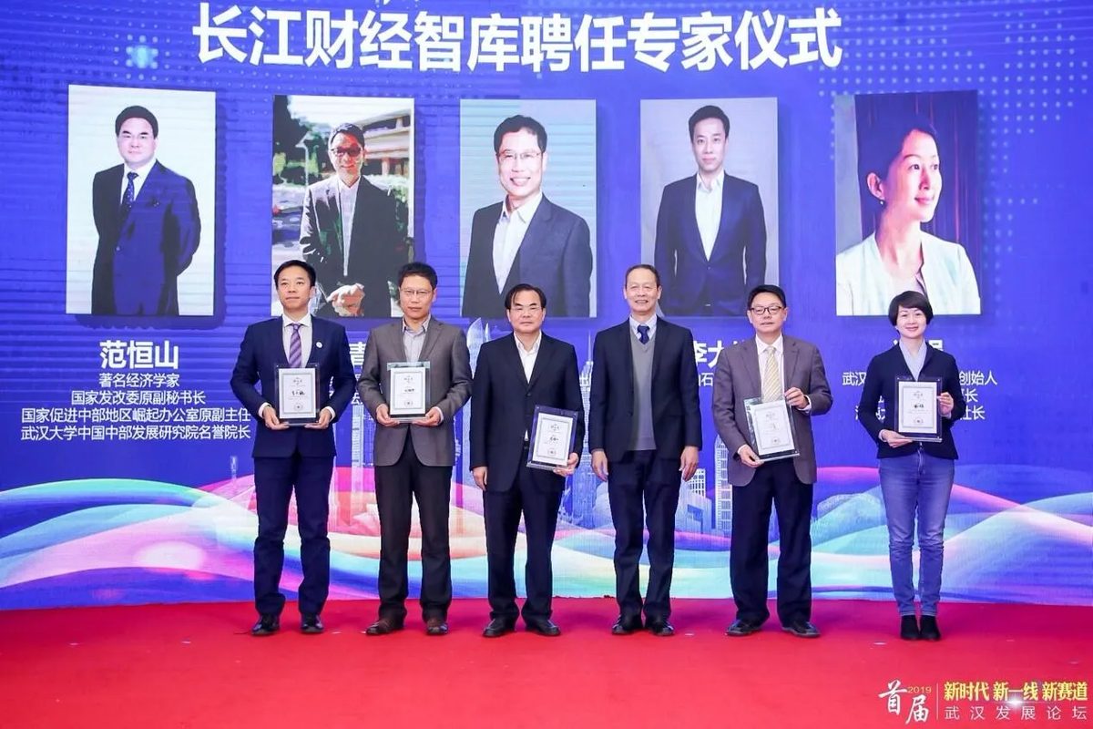 他山石李大巍参加首届武汉发展论坛