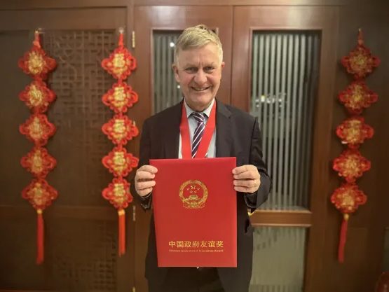 他山石独家专家索尔海姆荣获中国政府友谊奖（2023年度）